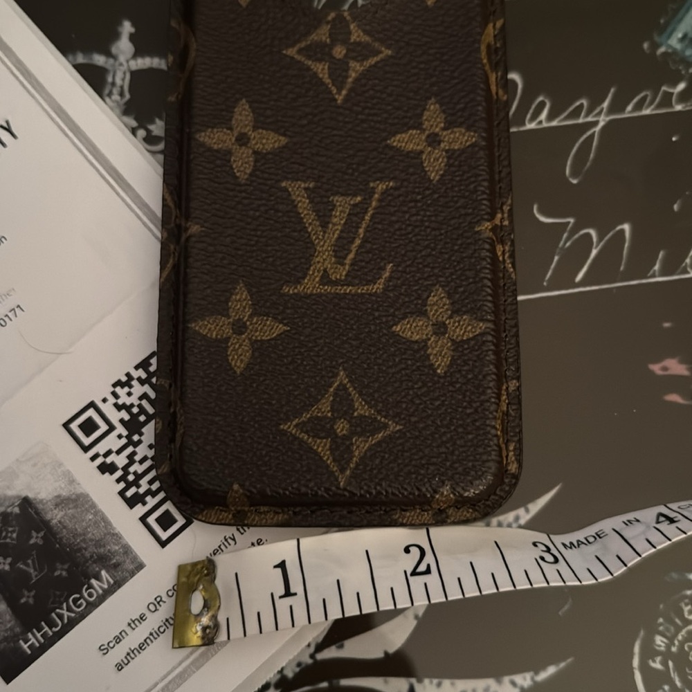 LV phone case Louis Vuitton vintage phone hard pouch case Authentic - Picture 11 of 12